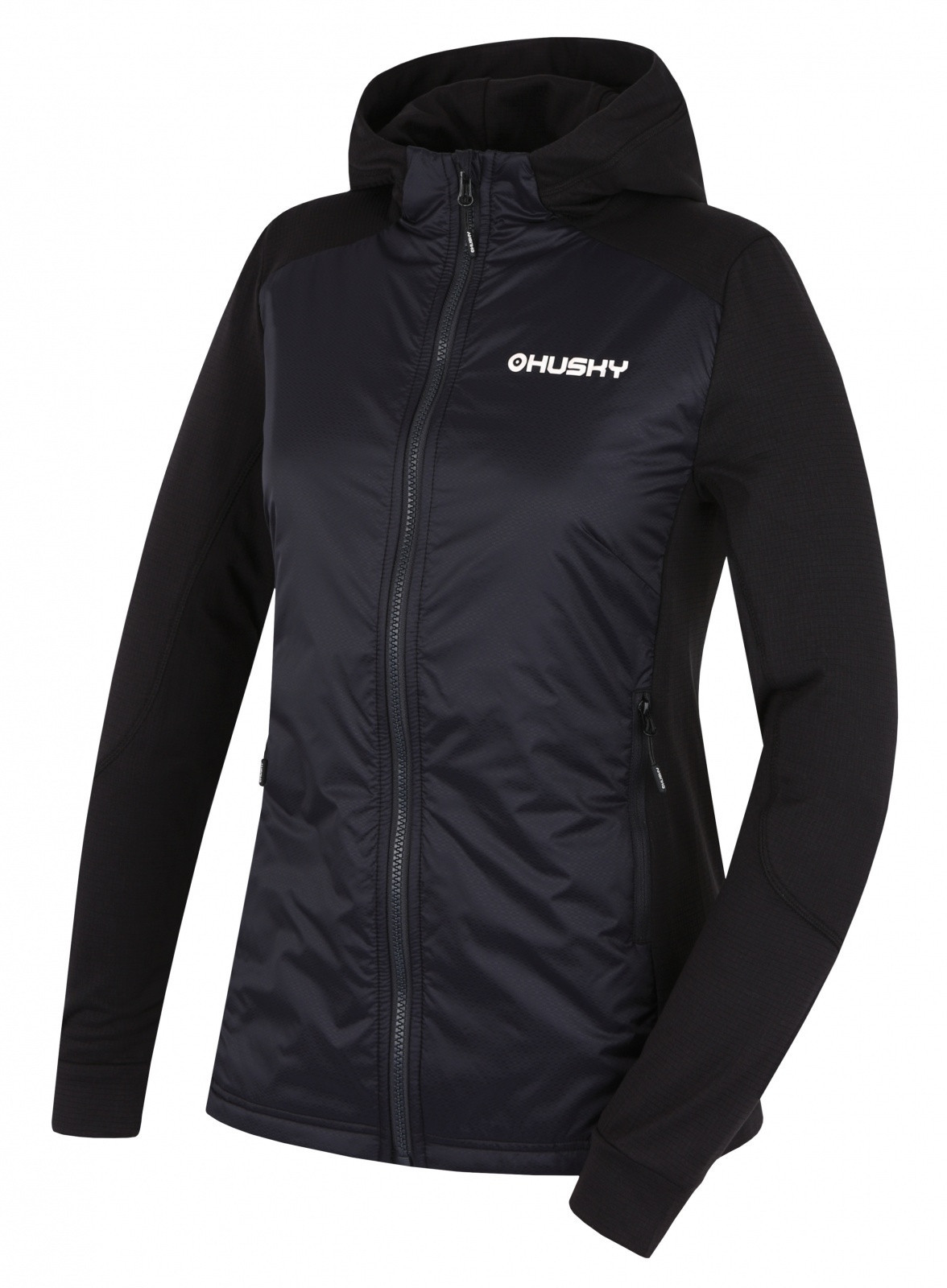 Husky Dámska mikina na zips Any L black Veľkosť: L