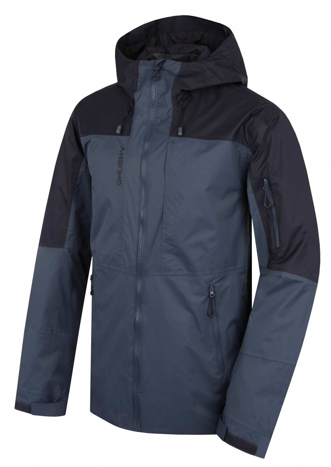 Husky Pánska hardshell bunda Nickin M anthracite/black Veľkosť: L