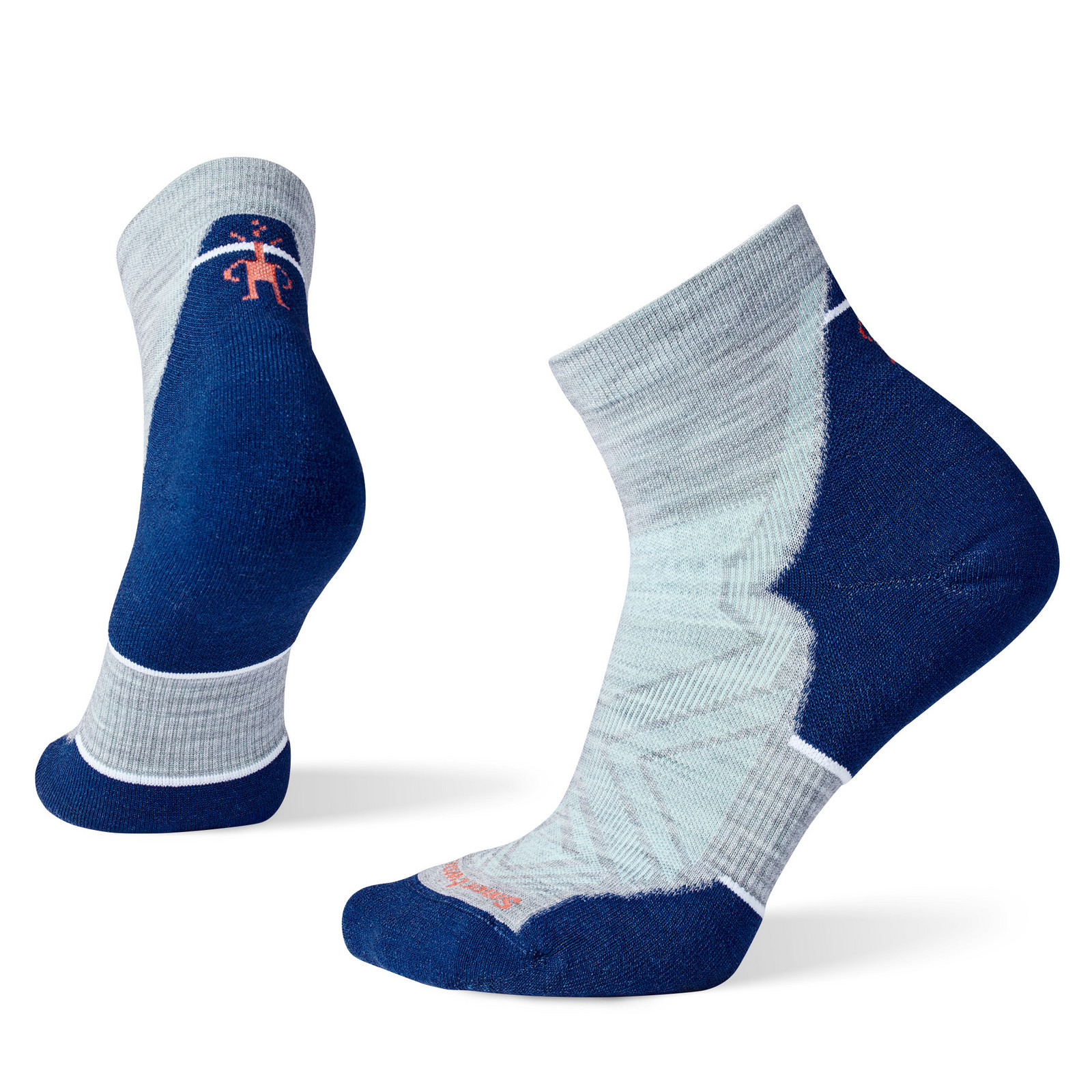 Smartwool W RUN TARGETED CUSHION ANKLE light gray Veľkosť: S