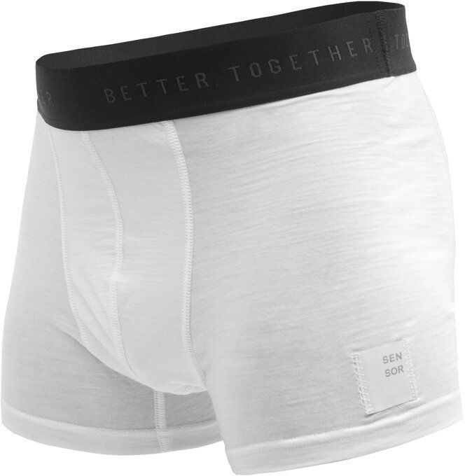 SENSOR MERINO CORDURA pánske trenírky biela Veľkosť: S
