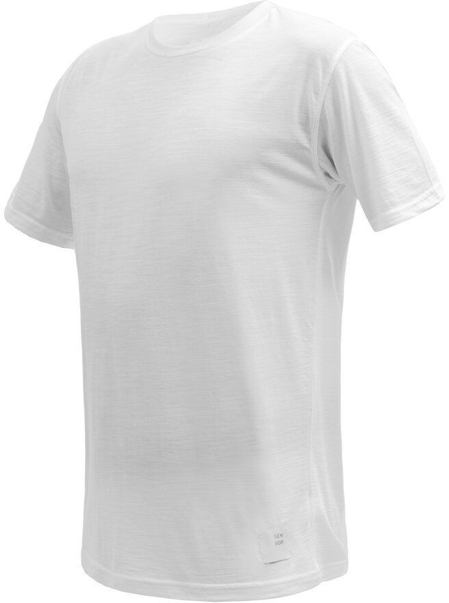 SENSOR MERINO CORDURA pánske tričko kr.rukáv biela Veľkosť: S