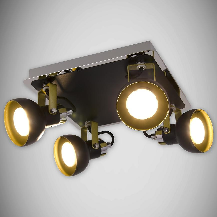 Stropné bodové svietidlo Mario GU10 4D  PL4