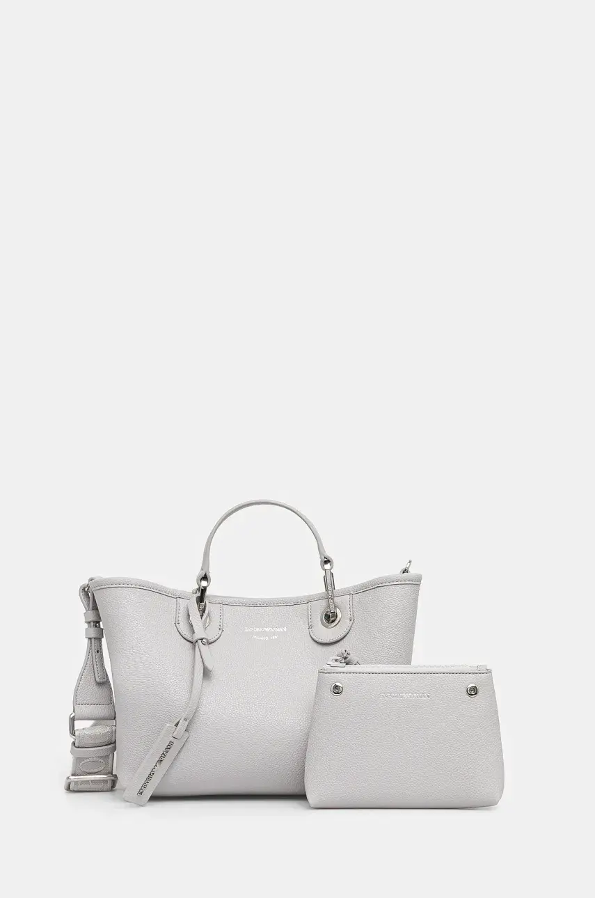 Kabelka Emporio Armani šedá farba, EW000361 AF12036