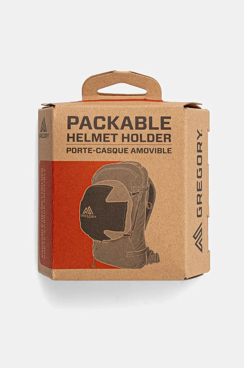 Držiak na prilbu Gregory čierna farba, PACKABLE.HELMET.HOLDER
