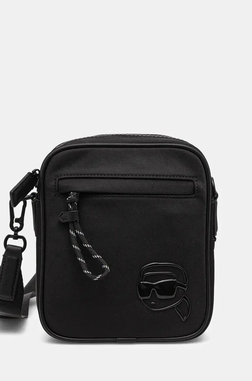 Malá taška Karl Lagerfeld čierna farba, A2M30217