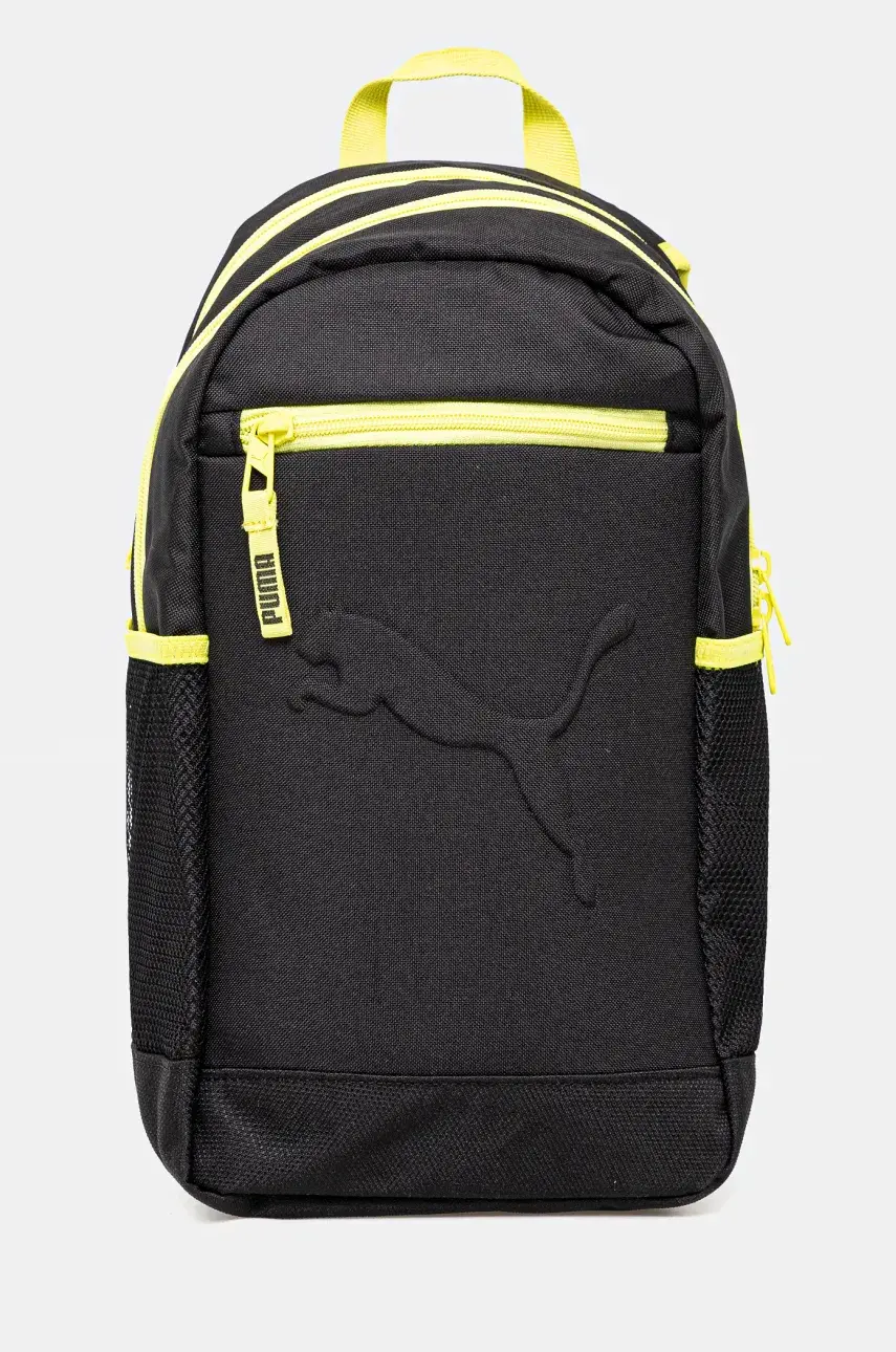Detský ruksak Puma BUZZ Small Backpack čierna farba, malý, s nášivkou, 091327