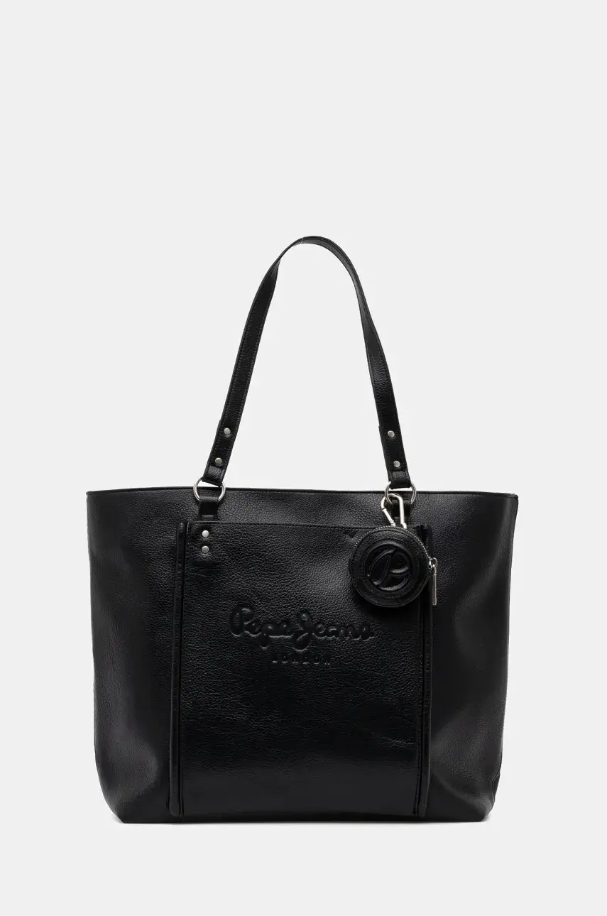 Kabelka Pepe Jeans BELLAMIE MAIN čierna farba, PL031626
