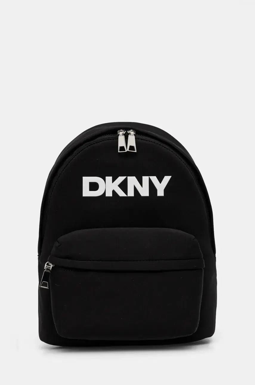 Ruksak Dkny dámsky, čierna farba, malý, jednofarebný, R51KDJ12