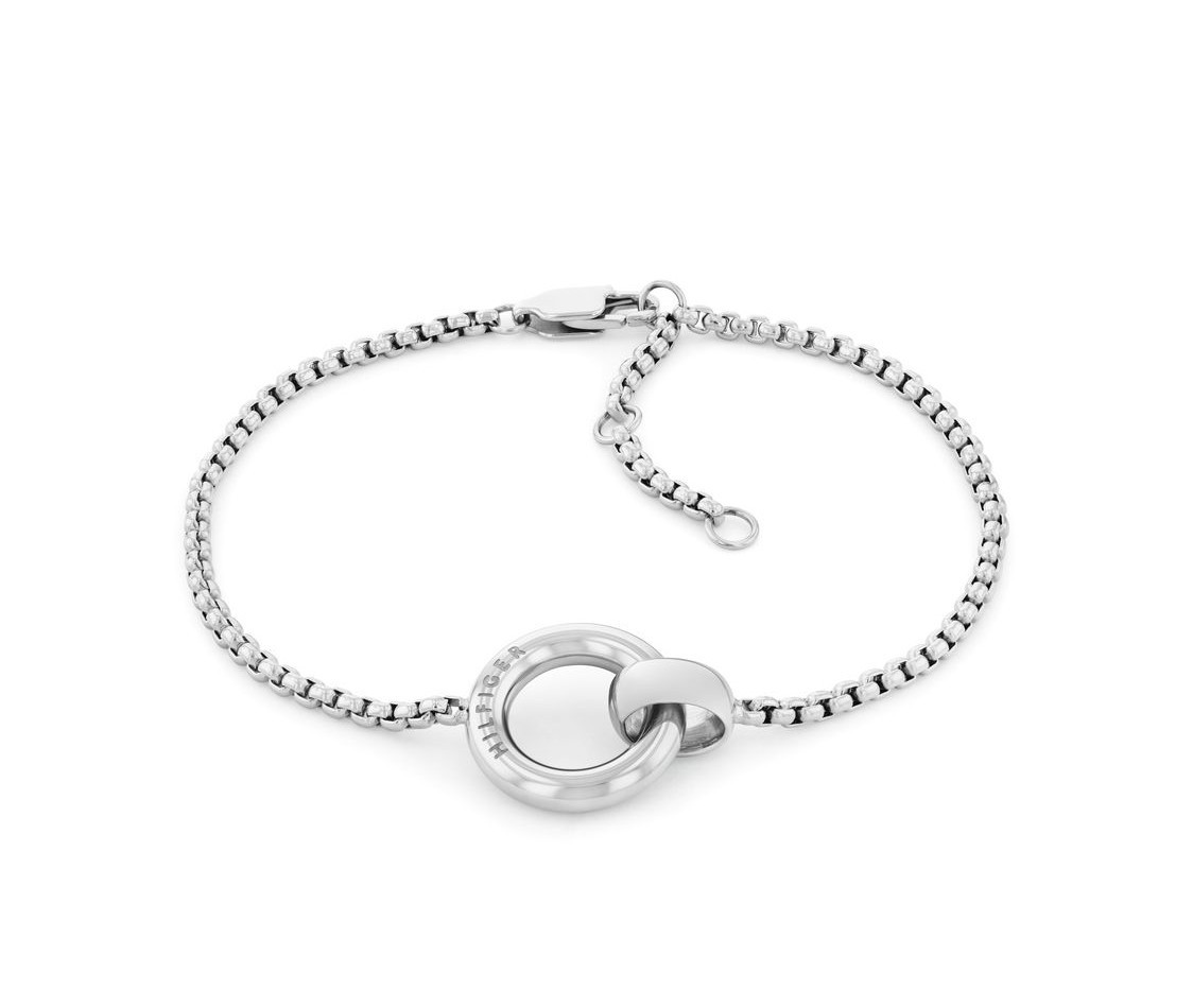 Tommy Hilfiger Nadčasový oceľový náramok pre ženy Circles 2780946