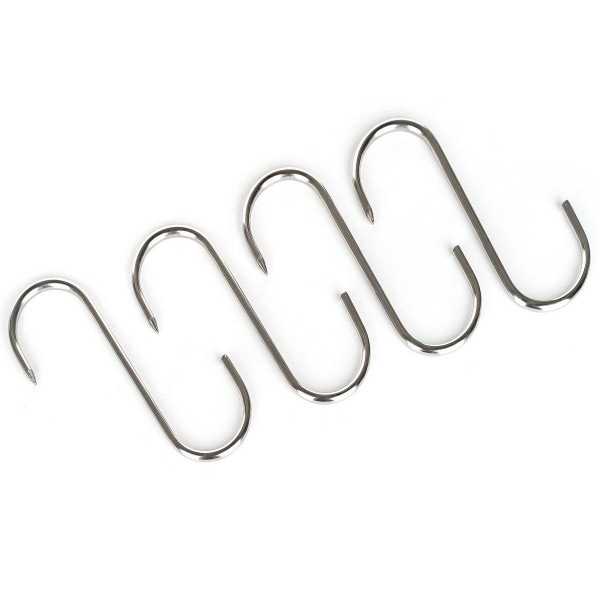 Banquet Háčik do udiarne z nerezovej ocele AKCENT16 x 12 cm , 4 ks, L