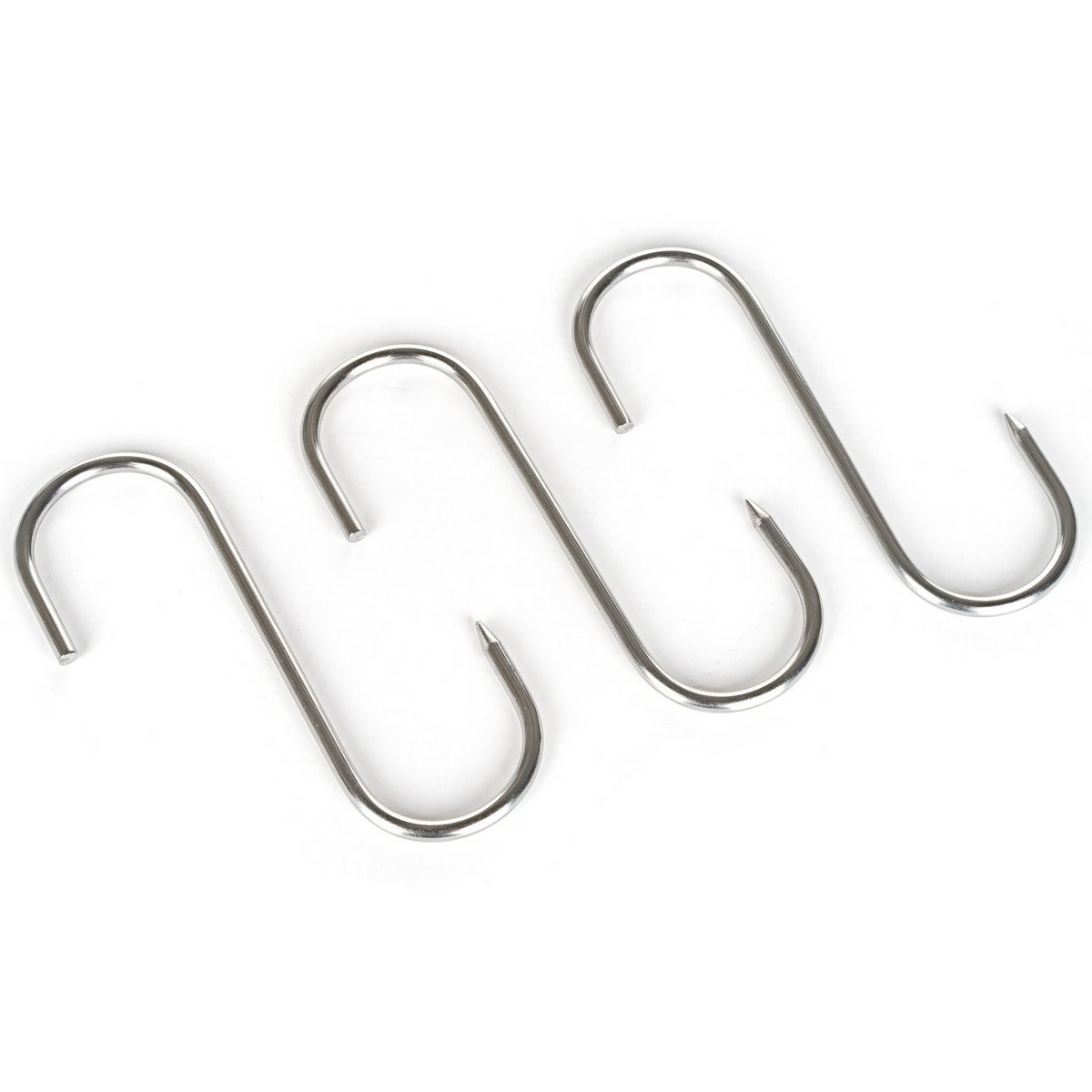 Banquet Háčik do udiarne z nerezovej ocele AKCENT13 x 9 cm, 3 ks, M