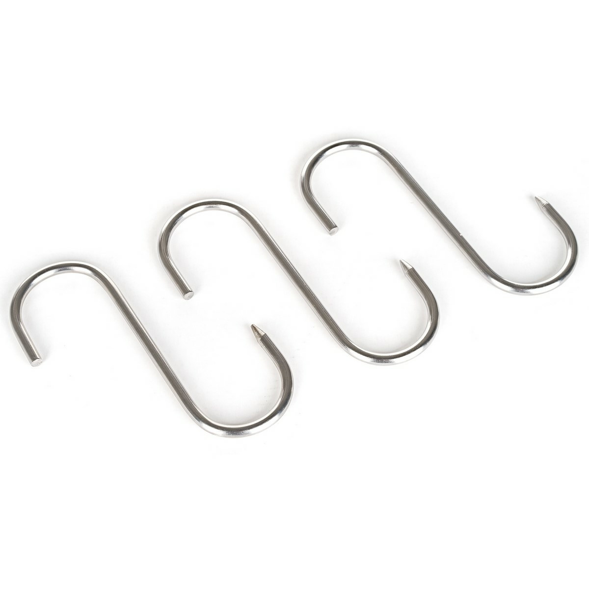 Banquet Háčik do udiarne z nerezovej ocele AKCENT11 x 8,5 cm, 3 ks, S