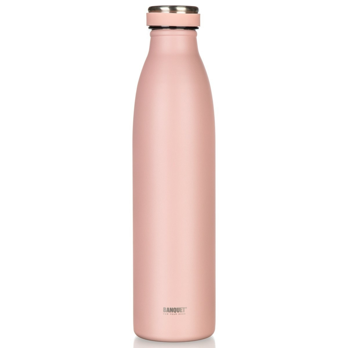 Banquet Nerezová termoska SANS 750 ml, lososová