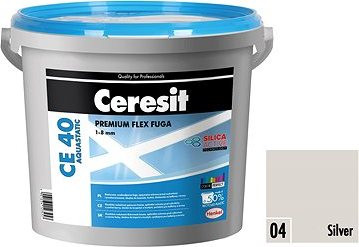 Ceresit Škárovacia hmota CE 40 silver, 5 kg