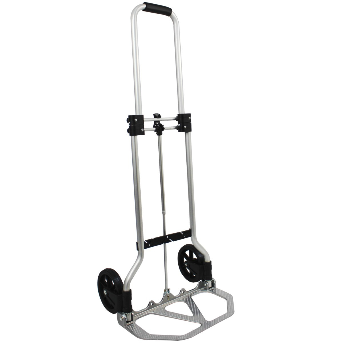 Skládací vozík ALUMINIUM stříbrný