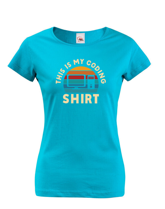 Dámske tričko - Coding shirt