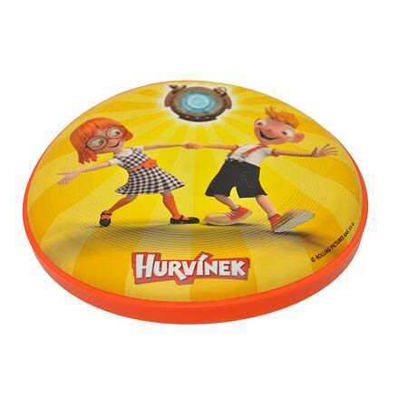 Moravská ústredňa Frisbee 22cm Hurvínek tanec, oranžový