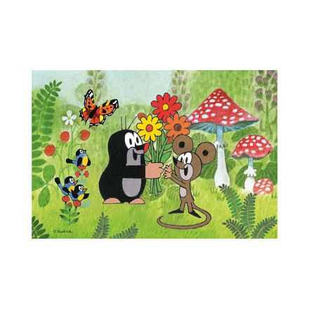 Dino Krtko: Oslava 2x48 Puzzle