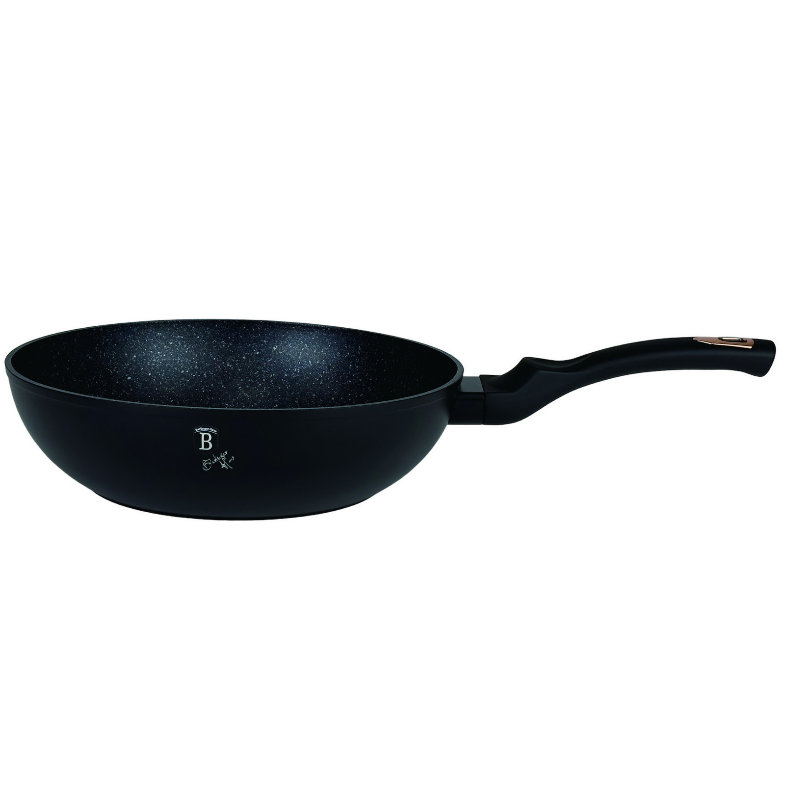BLAUMANN - Wok 28cm BLACK ROSE