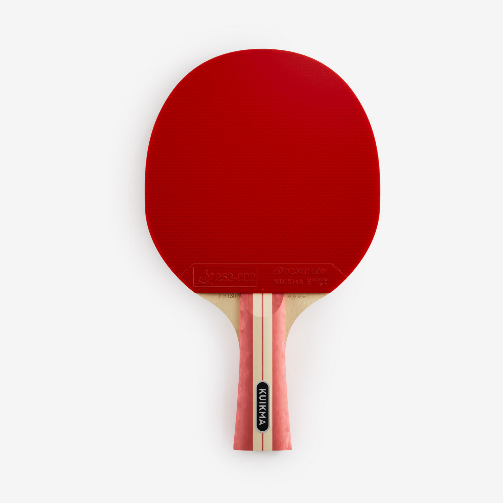 Stolnotenisová raketa TTR 130 Spin 4* ITTF pre školy/kluby