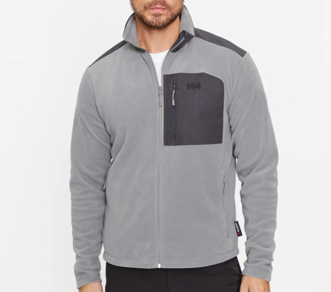 Mikina Helly Hansen Daybreaker Block Jacket Grey - M