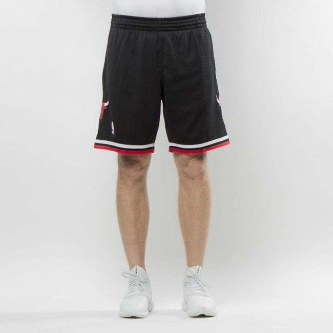 Mitchell & Ness Chicago Bulls black Swingman Shorts - M