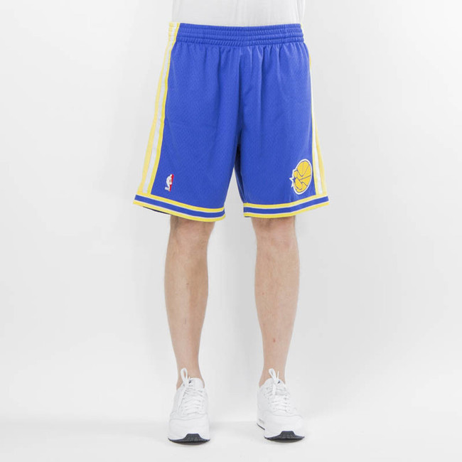 Mitchell & Ness shorts Golden State Warriors royal Swingman Shorts - L