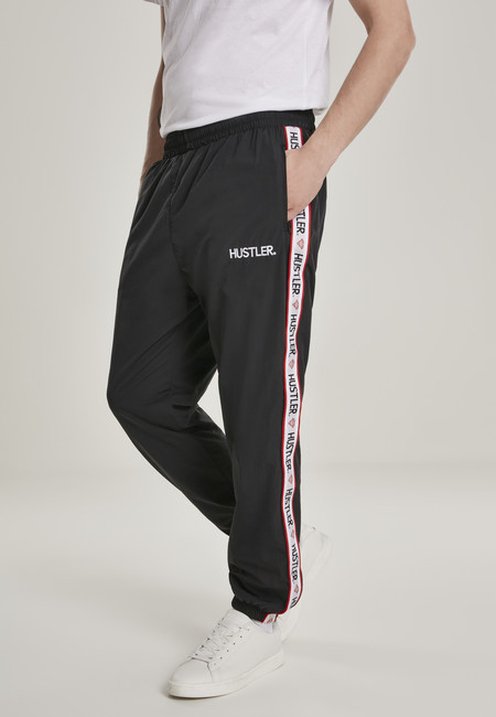Mr. Tee Hustler Tape Track Pants black - XL
