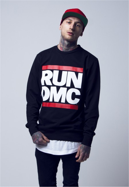 Mr. Tee Run DMC Logo Crewneck black - S
