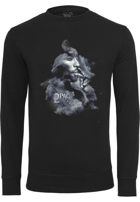 Mr. Tee Tupac Smoke Crewneck black - M