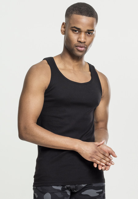 Urban Classics 2-Pack Seamless Tanktop black - XL