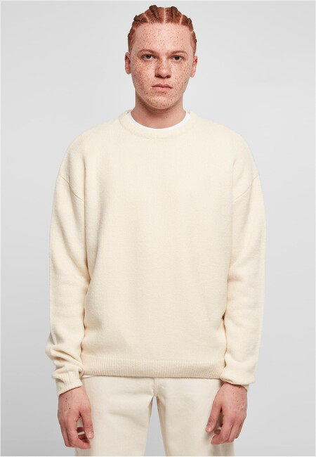 Urban Classics Oversized Chunky Sweater whitesand - 3XL