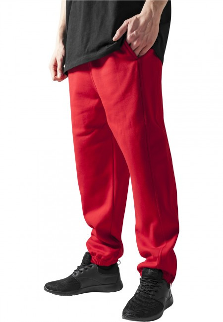 Urban Classics Sweatpants red - XS