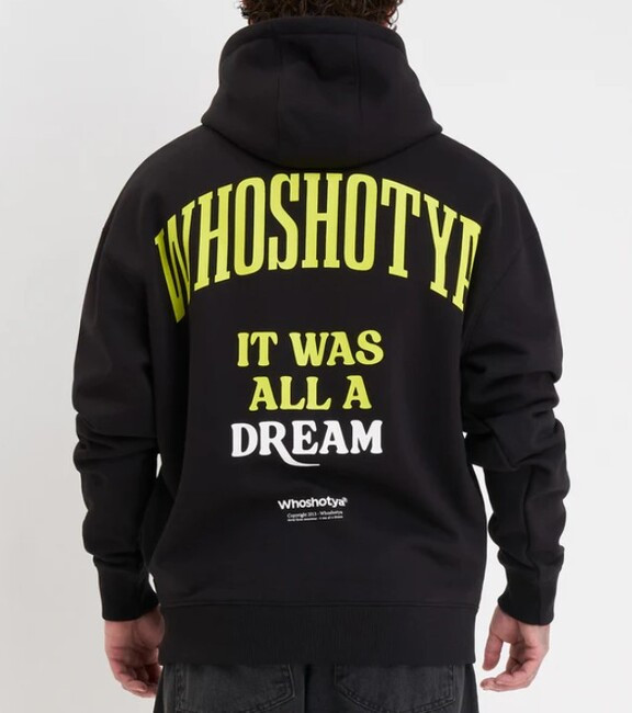 Whoshotya Toxigen Heavy Oversize Hoodie Black - S
