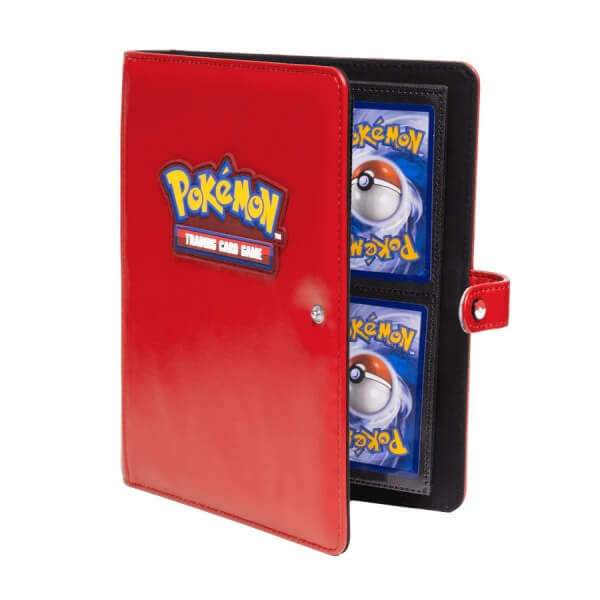 UltraPro Pokémon album na karty A5 na 160 kariet - Red (Snap Binder)