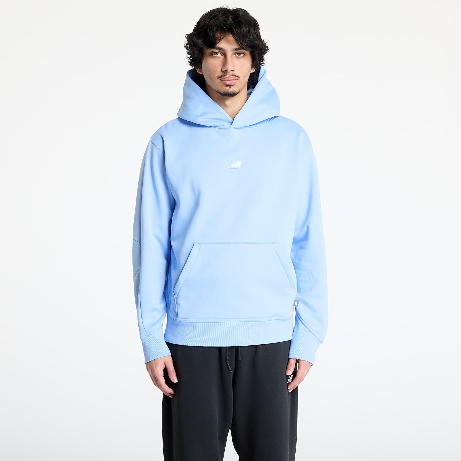 Mikina New Balance Uniform Hoodie Blue XL