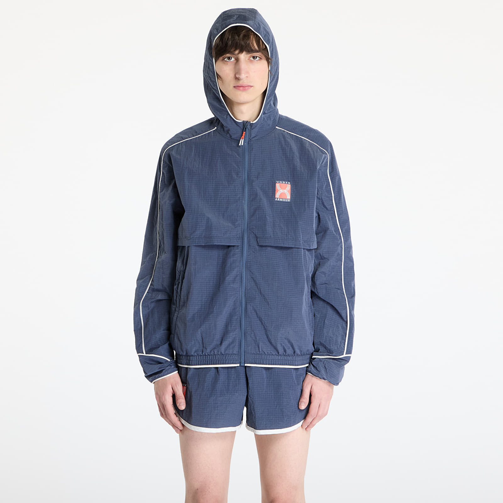 Bunda Under Armour Run 96 Jacket Downpour Gray/ Anthracite L