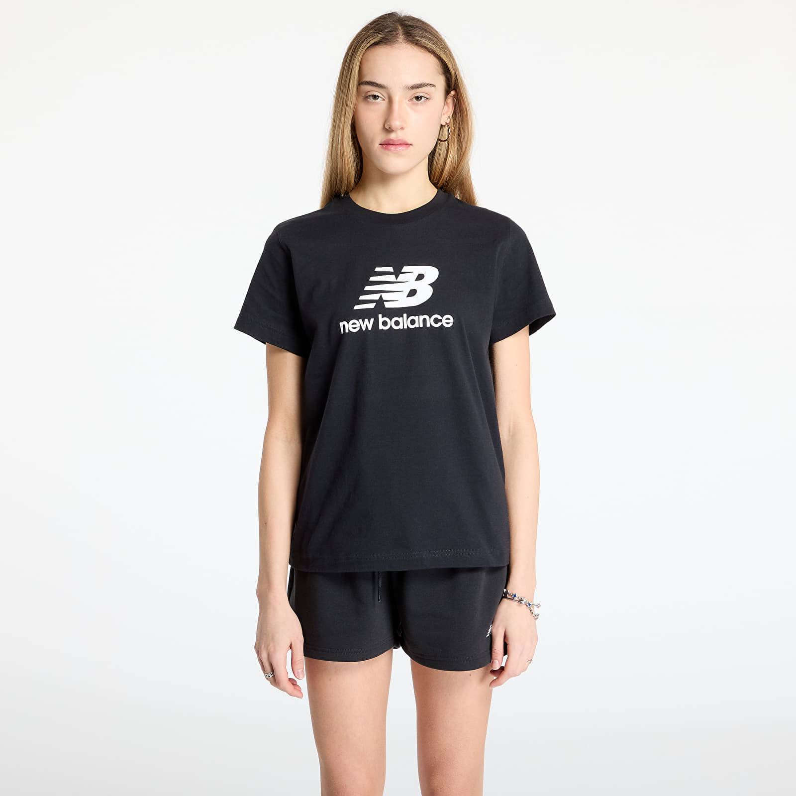 Tričko New Balance S/S New Balance Jersey Black XL