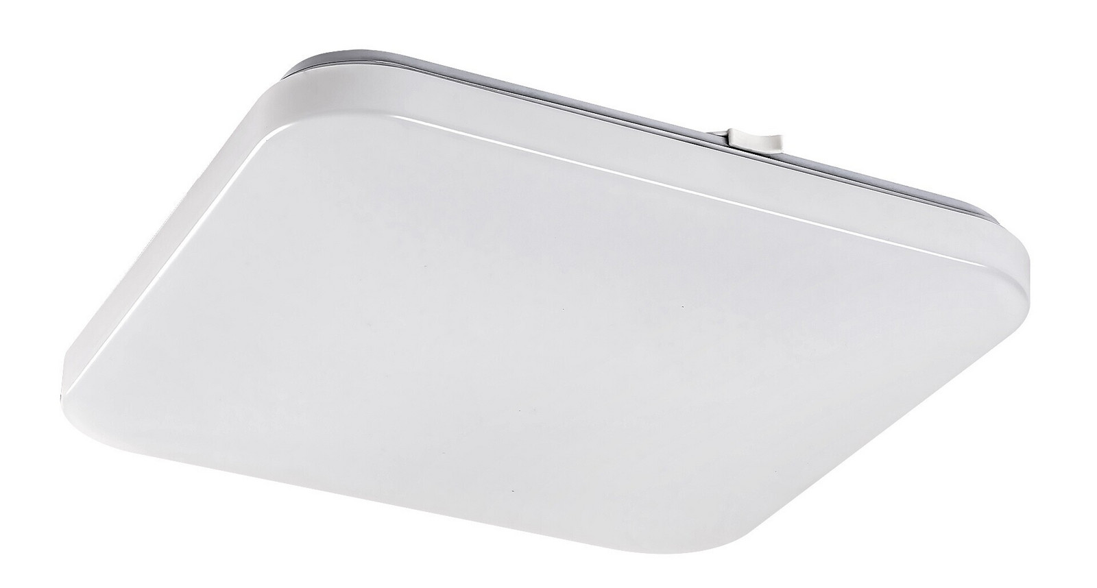 Rabalux Biele stropné LED svietidlo s pohybovým čidlom Vendel hranaté 375x375mm 24W 75015