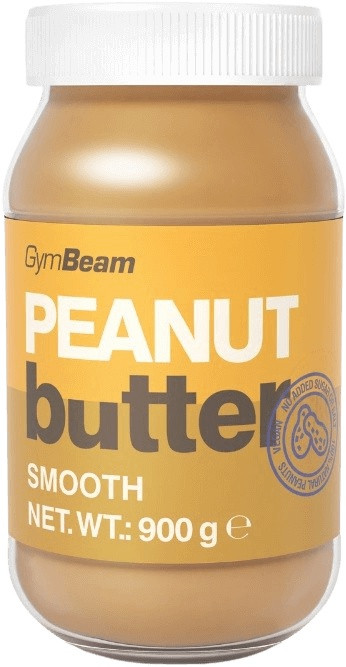 Gymbeam arašídové máslo 900 g - jemné výpredaj (pošk.obal)