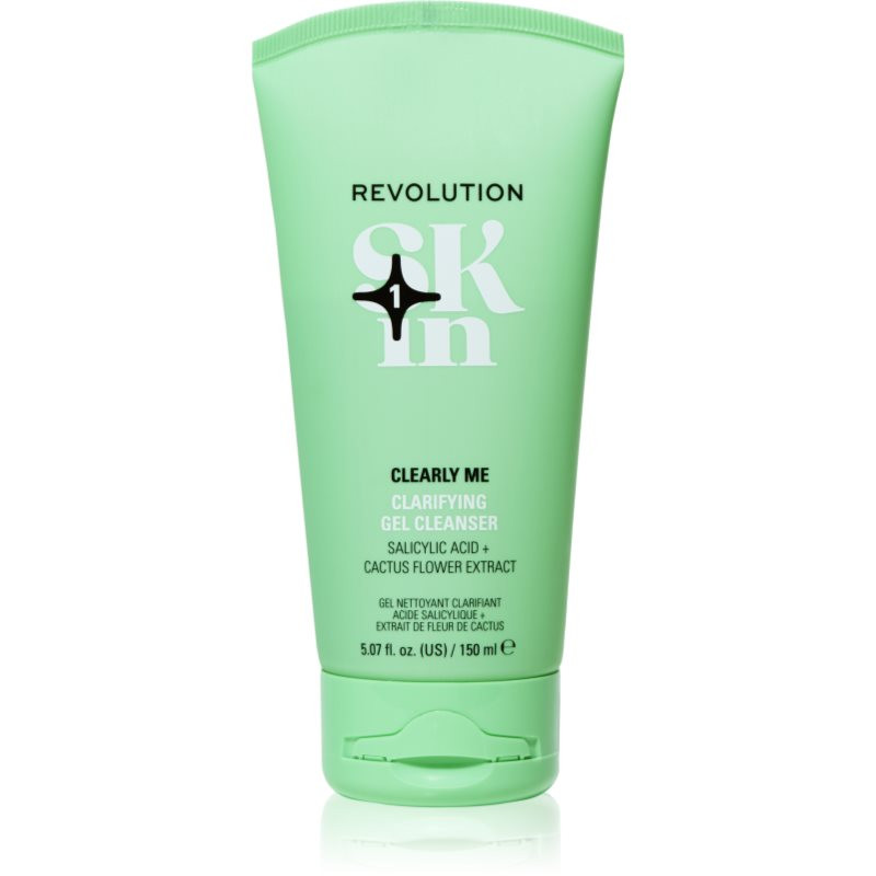 Revolution Skincare Clearly Clarify Clearly Me čistiaci gél na tvár 150 ml