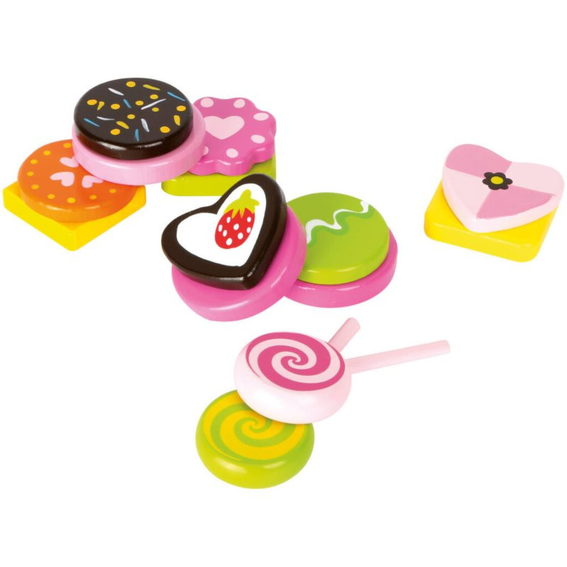 Small foot Sweets hračka z dreva 3 y+ 14 ks