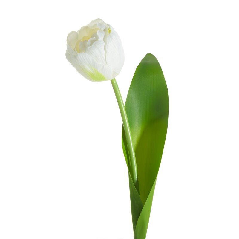 ArtFir Umelý tulipán NATU 475 | biela 37 cm