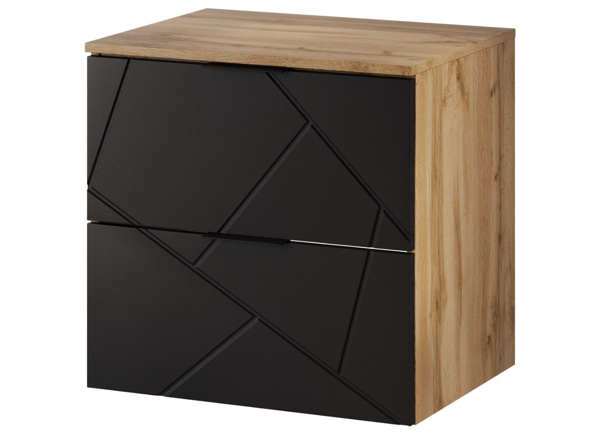 Szynaka Skrinka pod umývadlo MAZI BLACK 36 | 60 cm