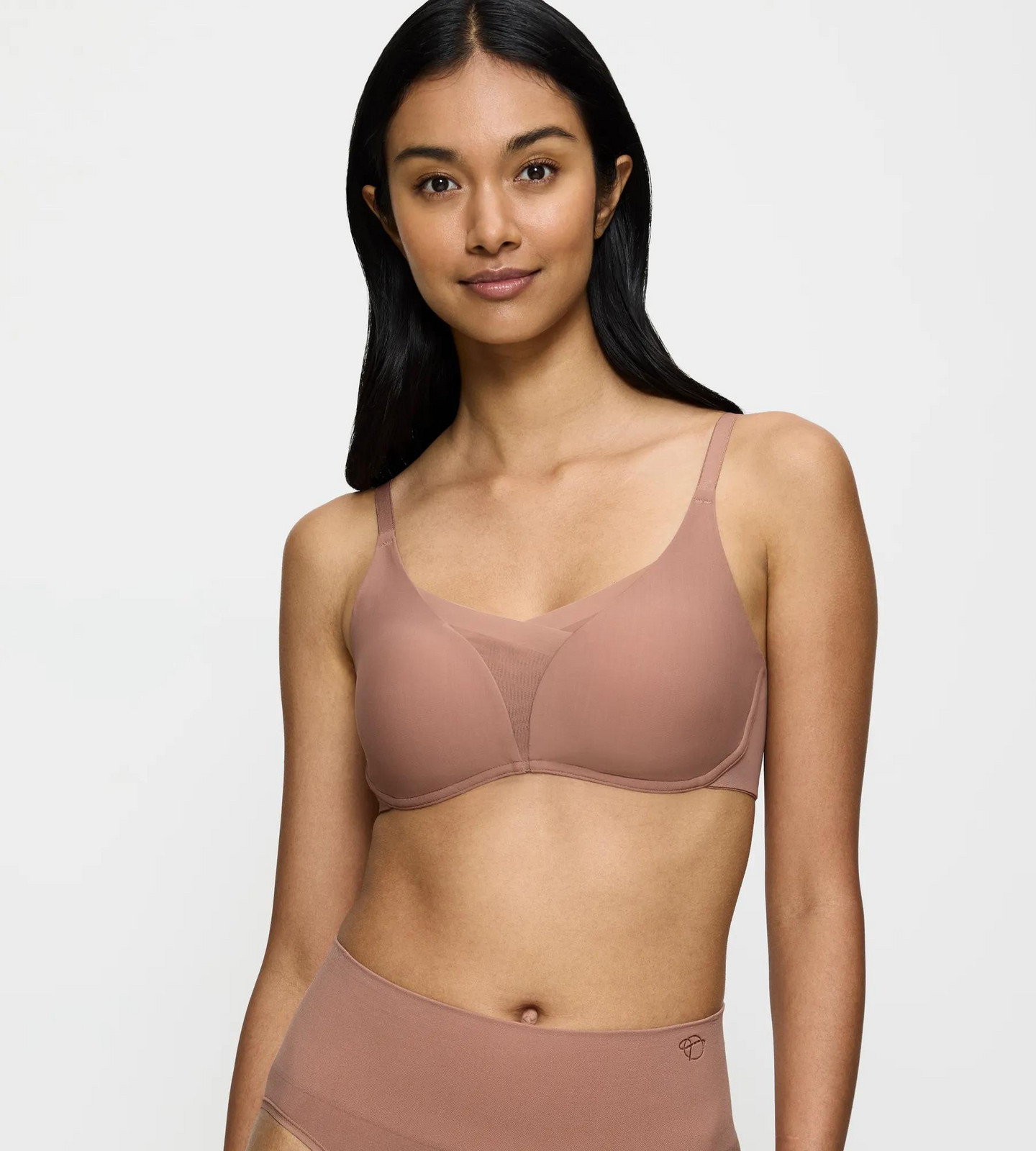 Podprsenka Triumph Shape Smart P - BROWN - hnedá 6901 - TRIUMPH BROWN 02