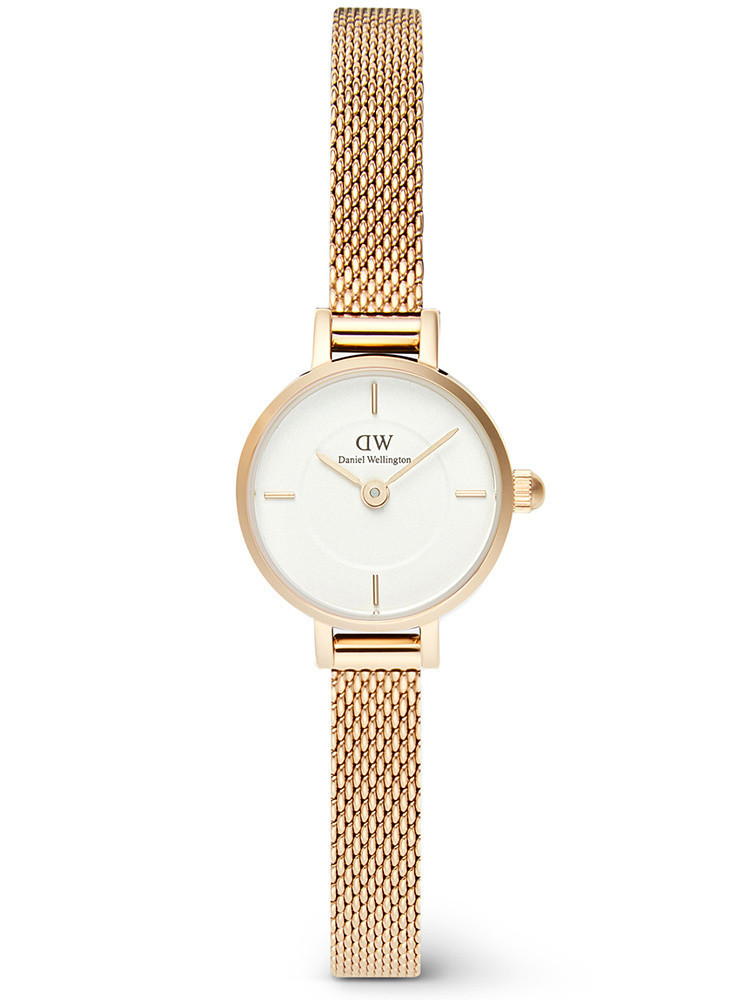 DANIEL WELLINGTON Petite Mini Gold Stainless Steel 19mm DÁMSKE HODINKY DW00100745 + KRABIČKA (zw523b)