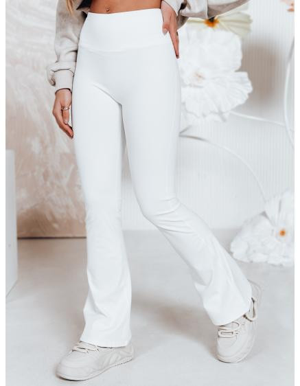 Dámske legíny do zvonu FARAFII biele