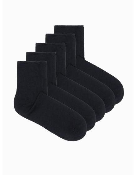Pánske ponožky U527 - mix 5-pack čierne