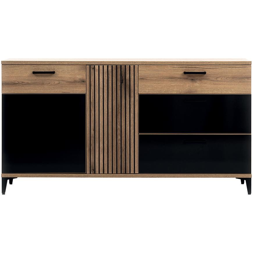 Komoda Aris As03 Dub/Čierna