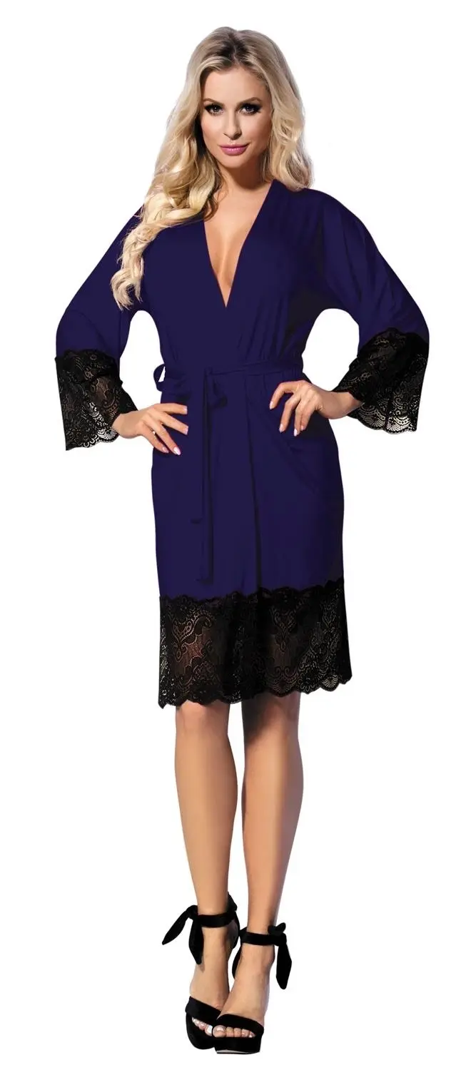 Dámsky župan Jasmin dark blue